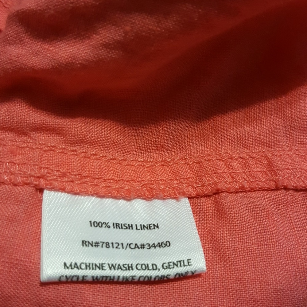 Eileen Fisher Irish linen lightweight jacket - Picture 5 of 5